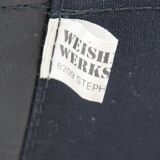 Weishäupl Werkstätten String leather lounge chair, 1980