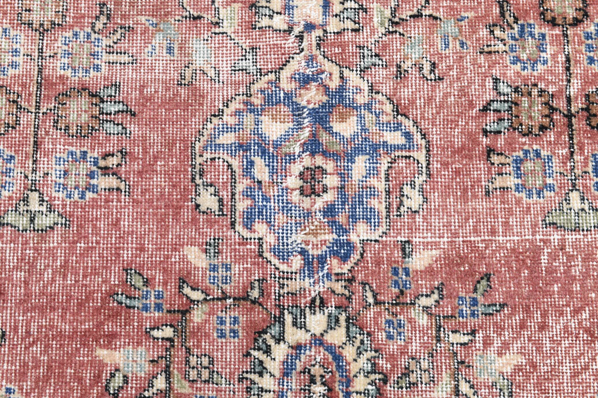 7x11 Shades Of Burgundy Persian Rug, 212x347Cm