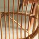 Fauteuil coquille rotin enfant