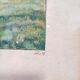 Painting Mountain Chalet 1947 Reubelt