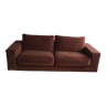 Velvet sofa 3 places, ampm skander