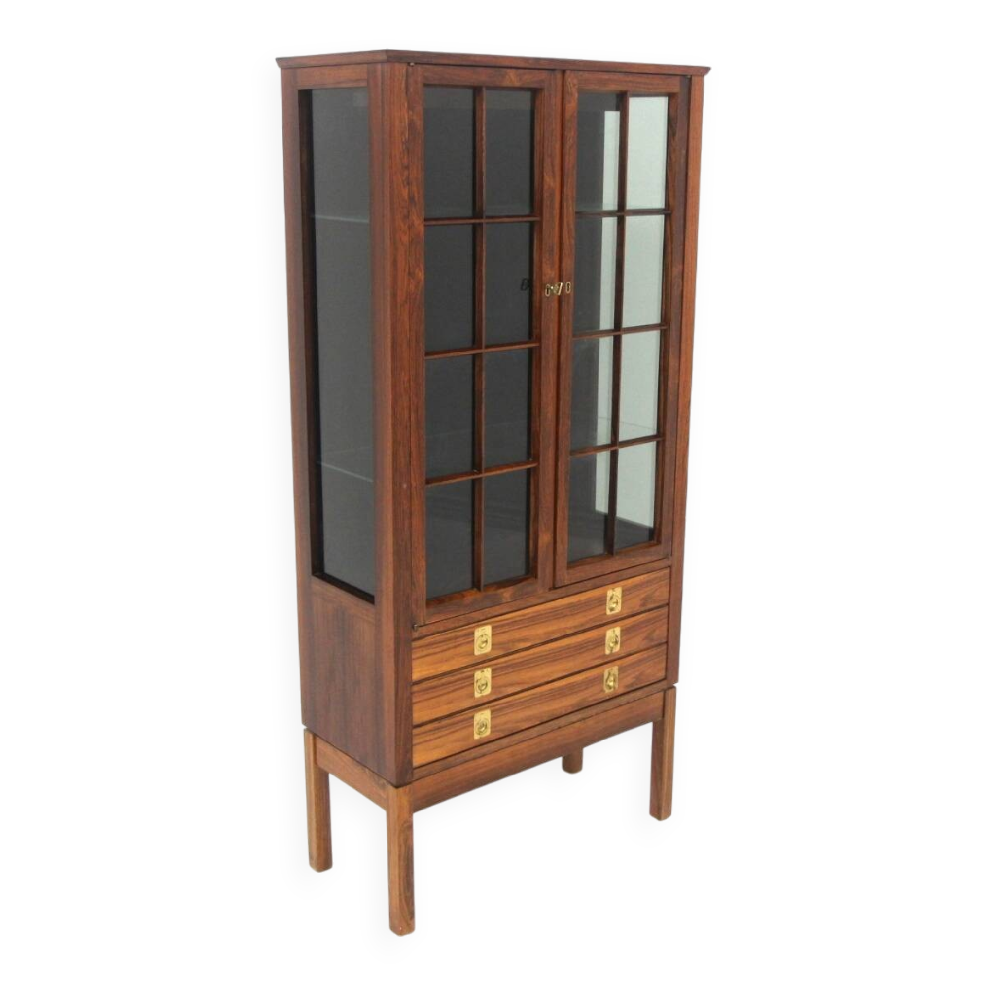 Rosewood display cabinet "Victoria", Torbjørn Afdal, Mellemstrand Trevareindus