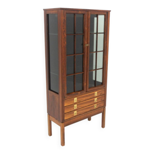 Vitrine en palissandre''victoria'',