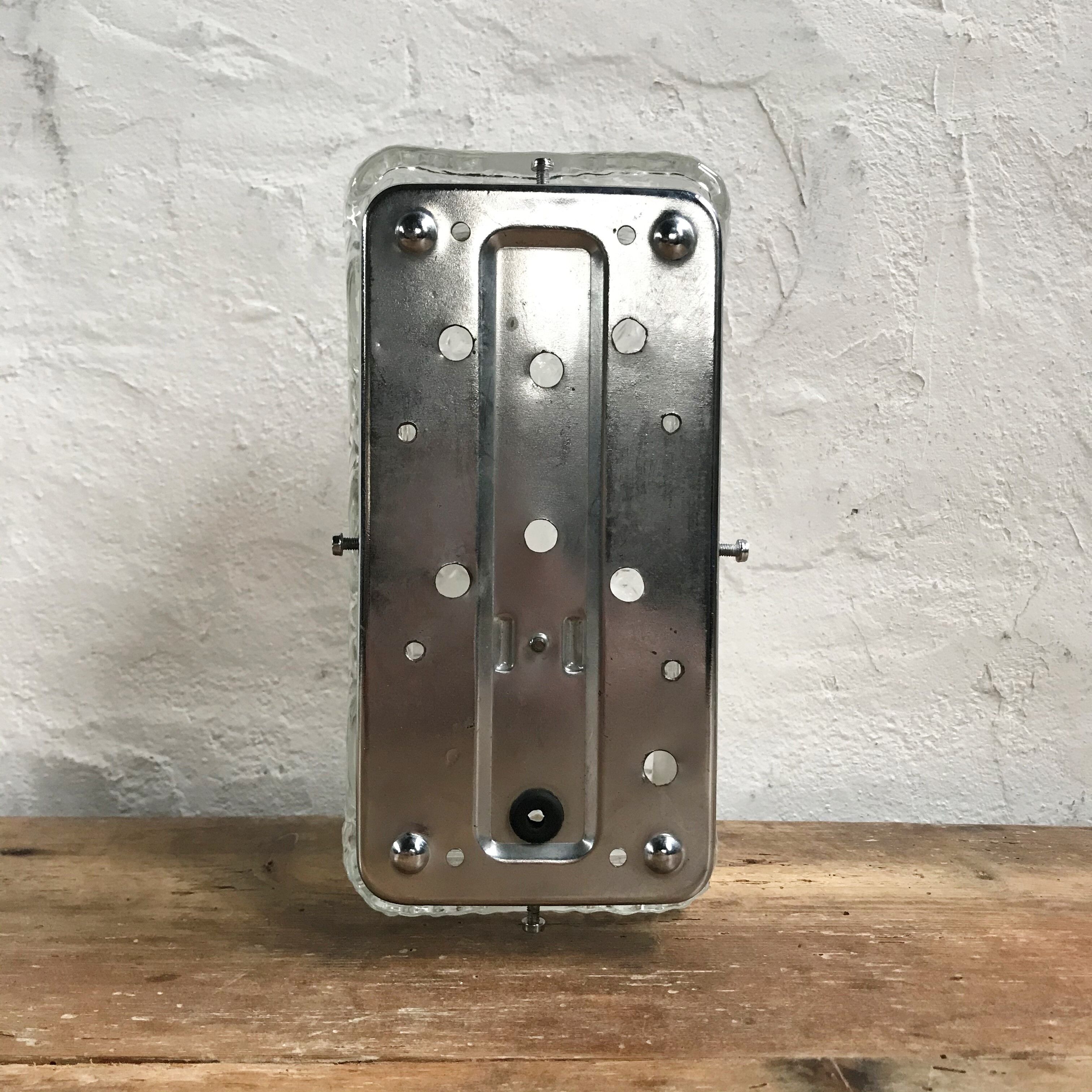 Vintage rectangular wall applique