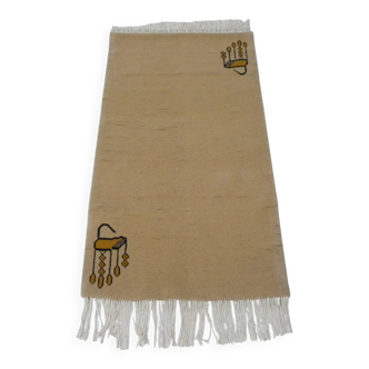 Vintage Berber Carpet Artisanal Traditional - Ethnic Bohemian Decoration