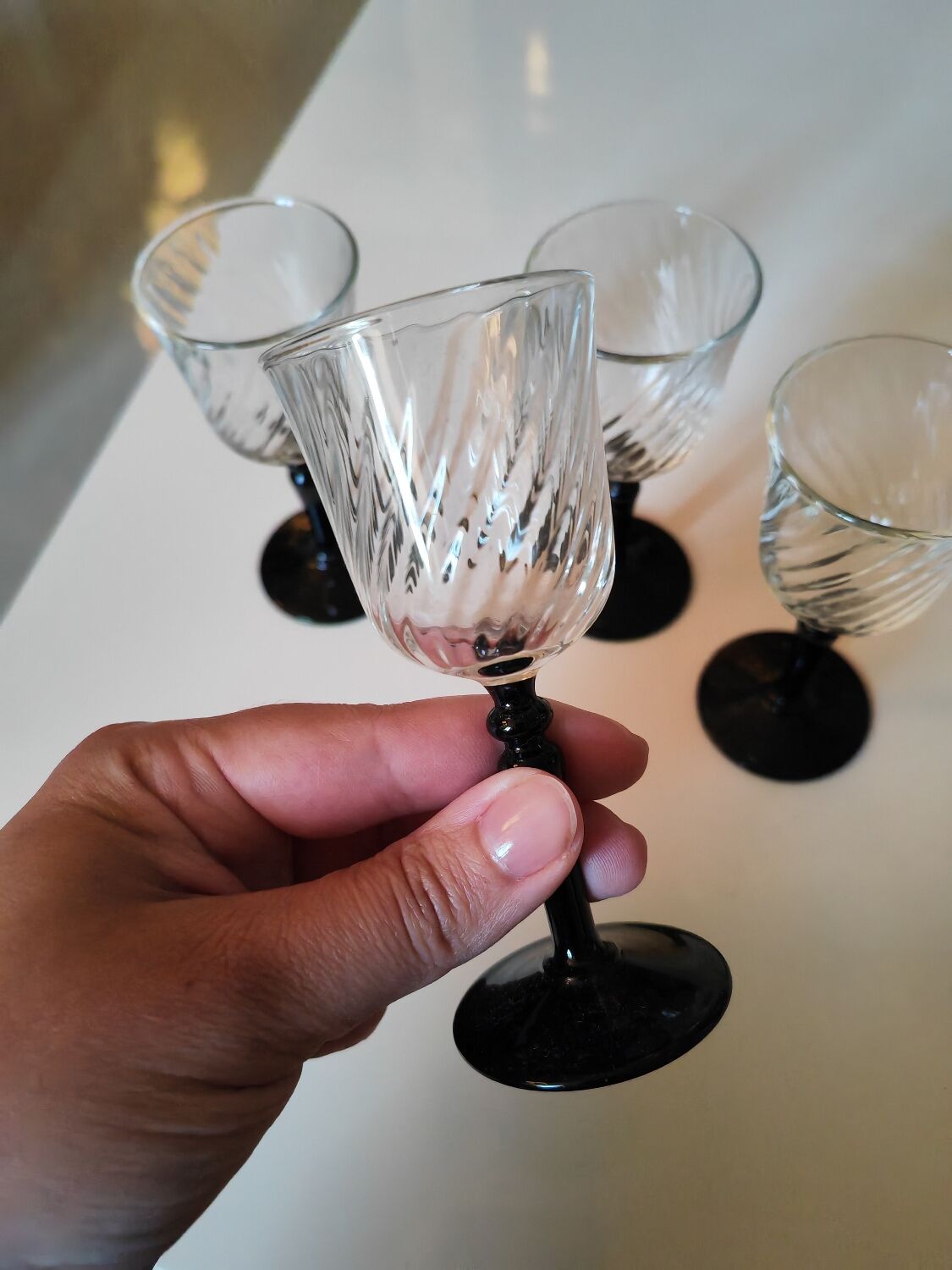 Twisted glasses