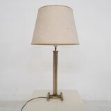 Hollywood regency brass table light, Italy 1950's
