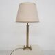 Hollywood regency brass table light, Italy 1950's