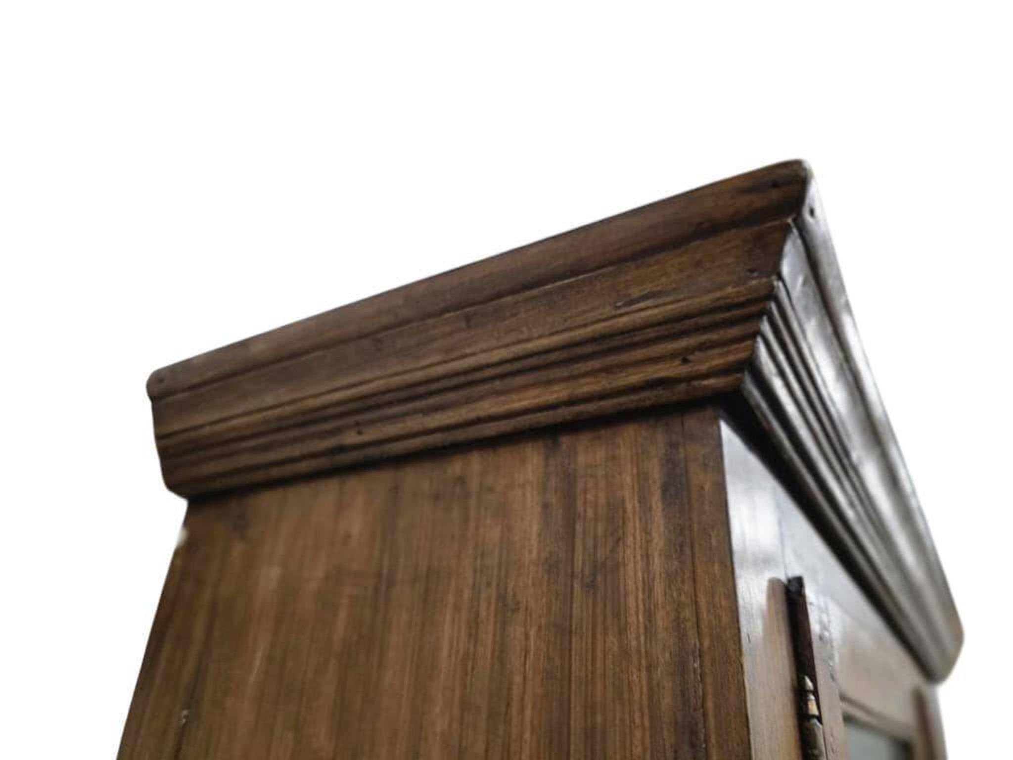 Vintage wooden display cabinet / sideboard / wardrobe