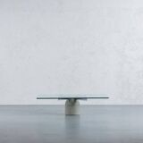 Vintage Paracarro coffee table by Giovanni Offredi for Saporiti, Italy, 1970s