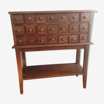 Old apothecary dresser early 20th century