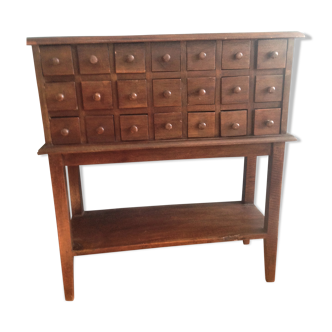 Old apothecary dresser early 20th century