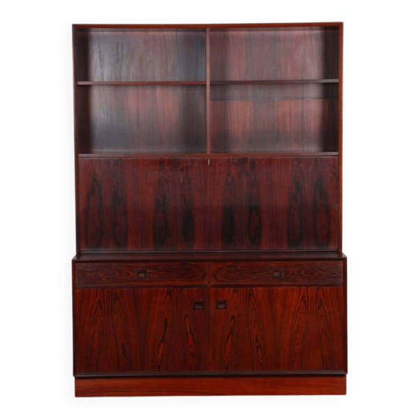 Secrétaire scandinave en palissandre de Rio par Erik Brouer, 1960
