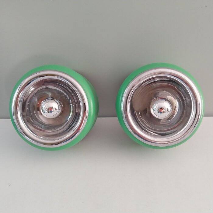 Pair of Italian wall lights from the 70s