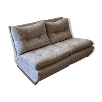 Vintage wool sofa for Roche Bobois