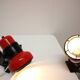 Set of Two Mid-Century Wall or Table Lamps by Elektrofem, Hungary, 1970s