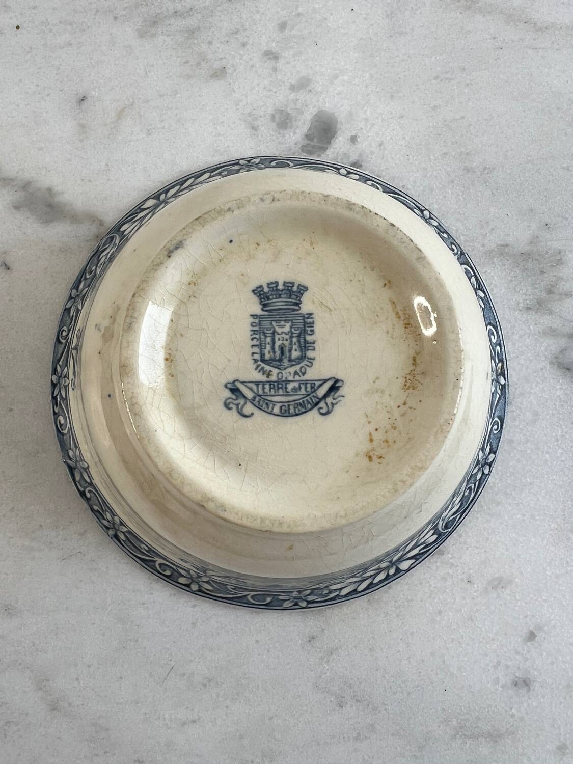 Gien bowl iron earth st germain