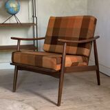 Fauteuil boomerang vintage