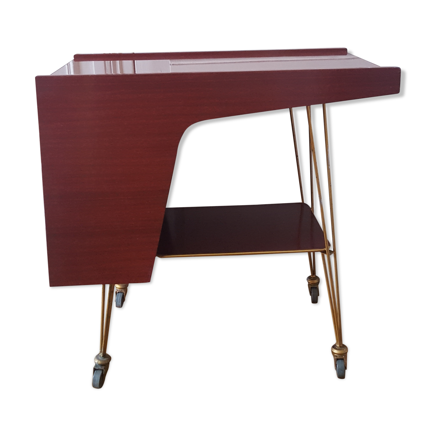 Bar formica and brass 1960