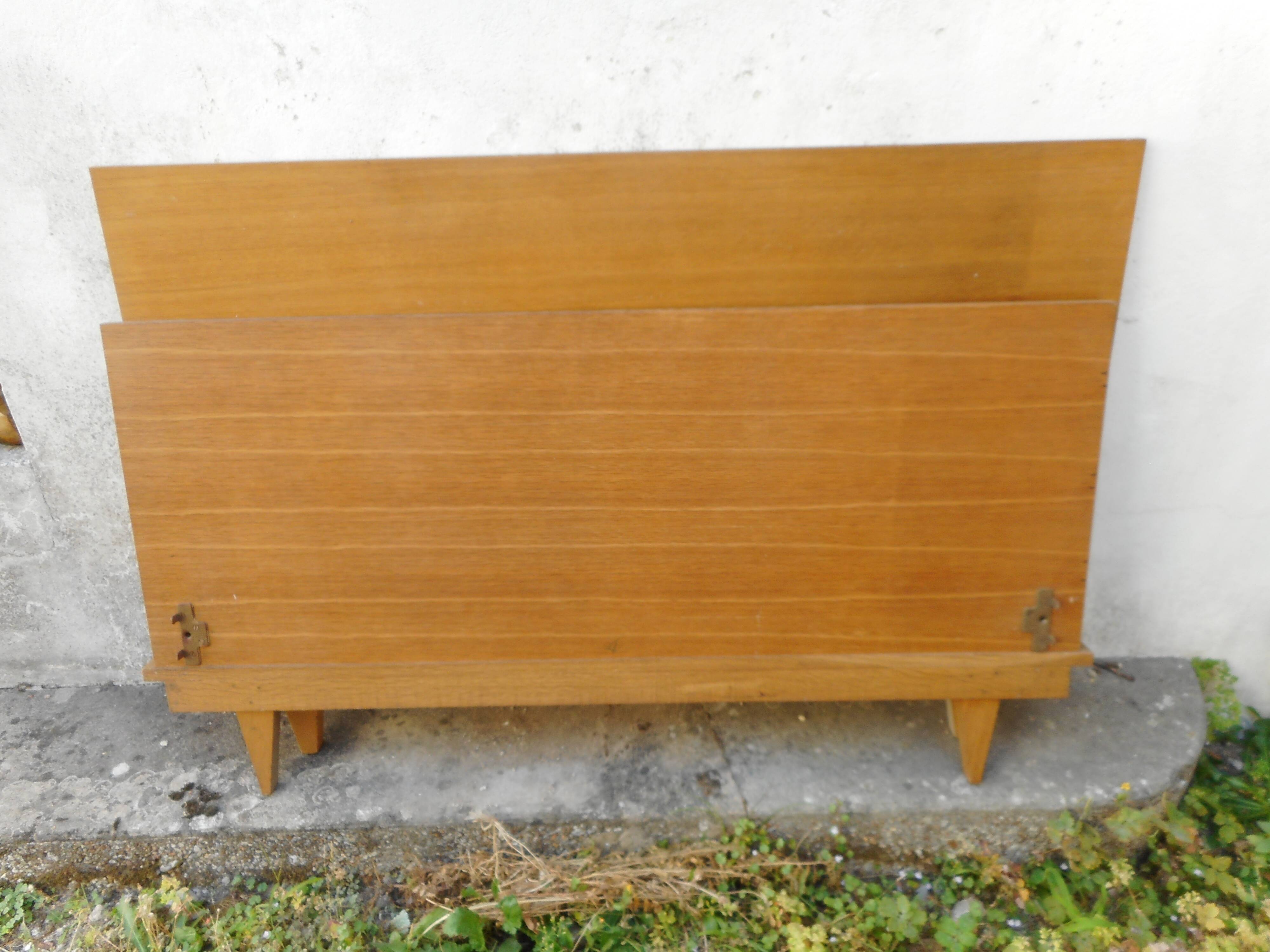 Vintage headboard and footboard