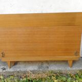 Vintage headboard and footboard