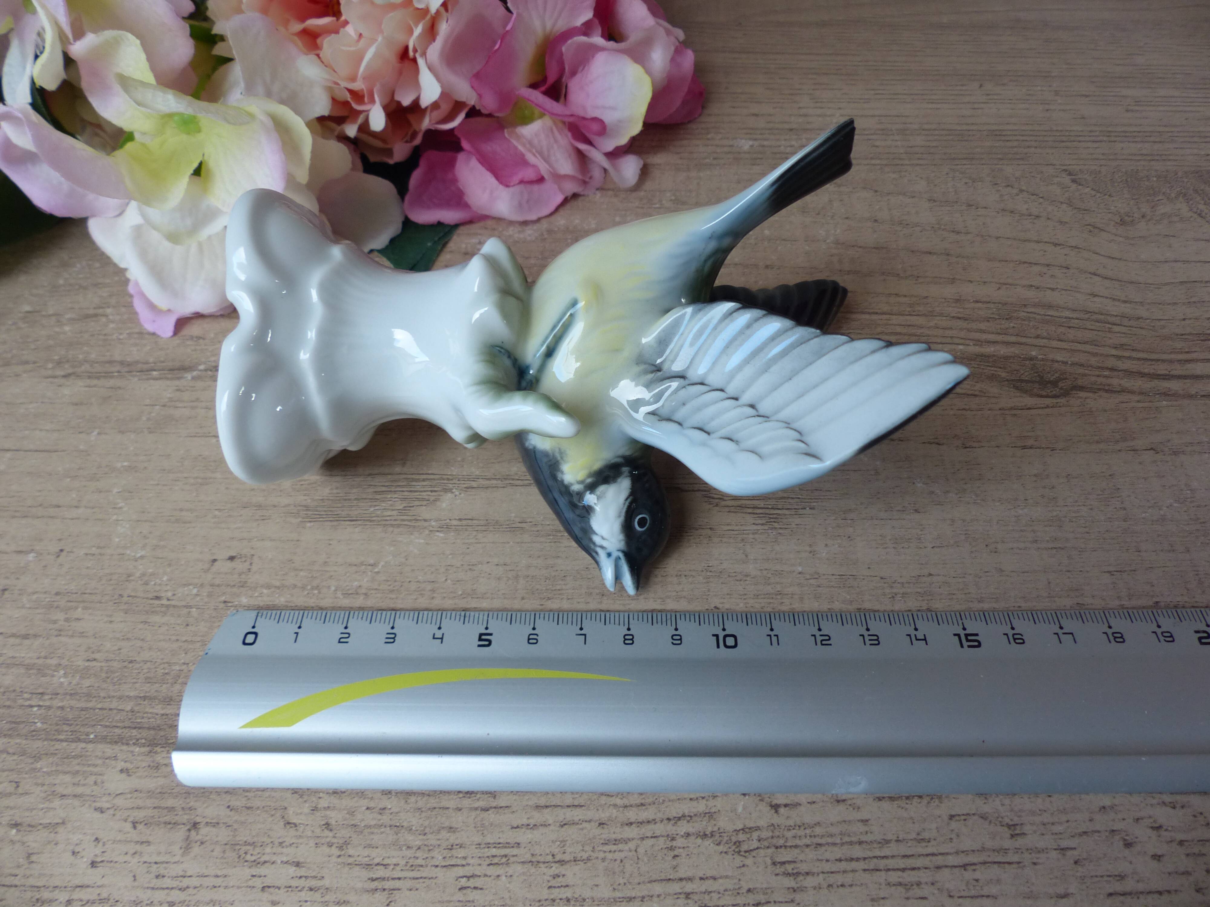 German porcelain titmouse, Gerold Porzellan Bavaria Western Germany