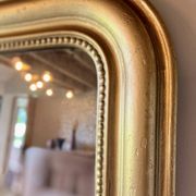Louis Philippe mirror, mercury glass