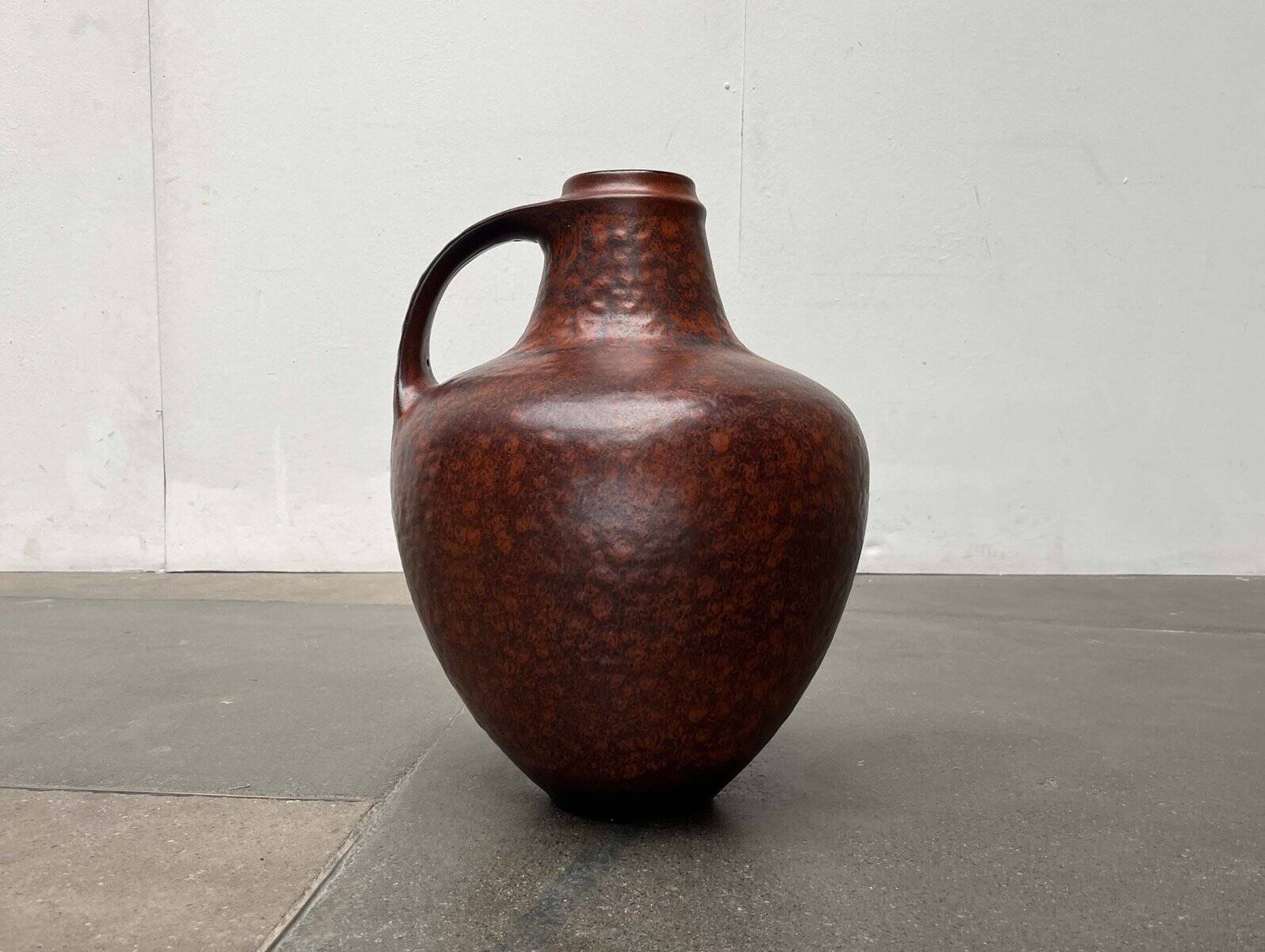 Grand vase sur pied en céramique West German style milieu du siècle de Carstens Tönnieshof, années 1960