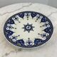Lot of 6 flat plates, ironstone Sarreguemines Cluny.