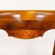 Swedish office chair in lacquered birch, mahogany brown, Sweden, 1920s.