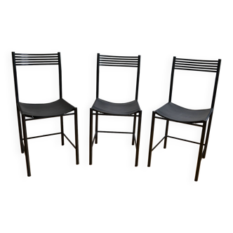 Lot de 3 chaises Italiennes de salle à manger