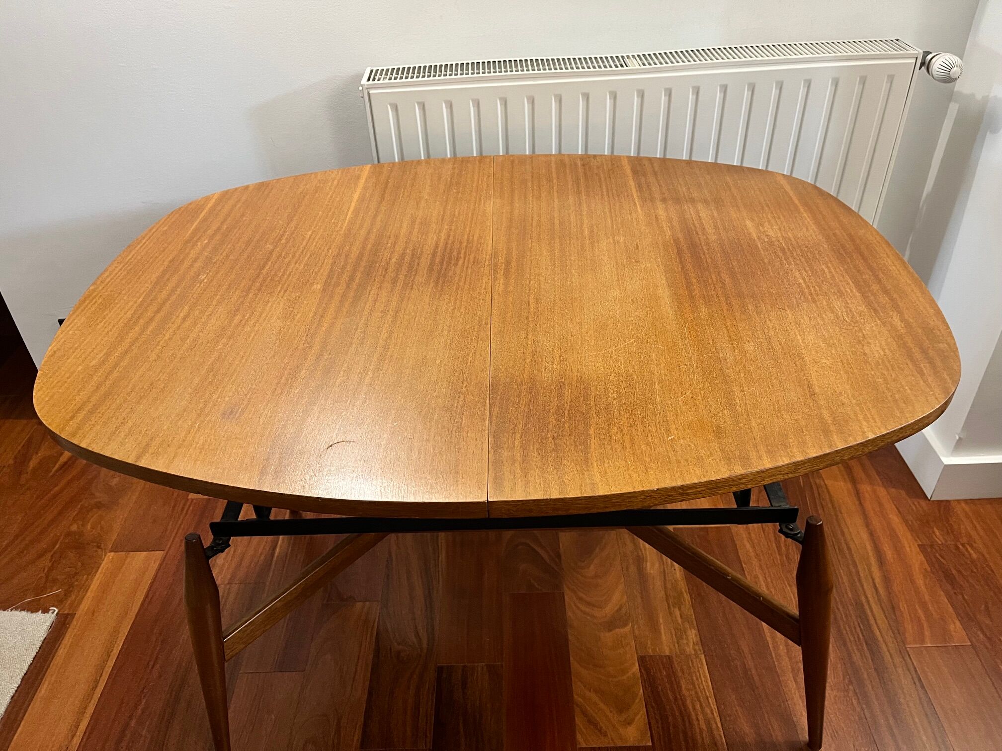 Table basse transformable en table de salle à manger - années 60