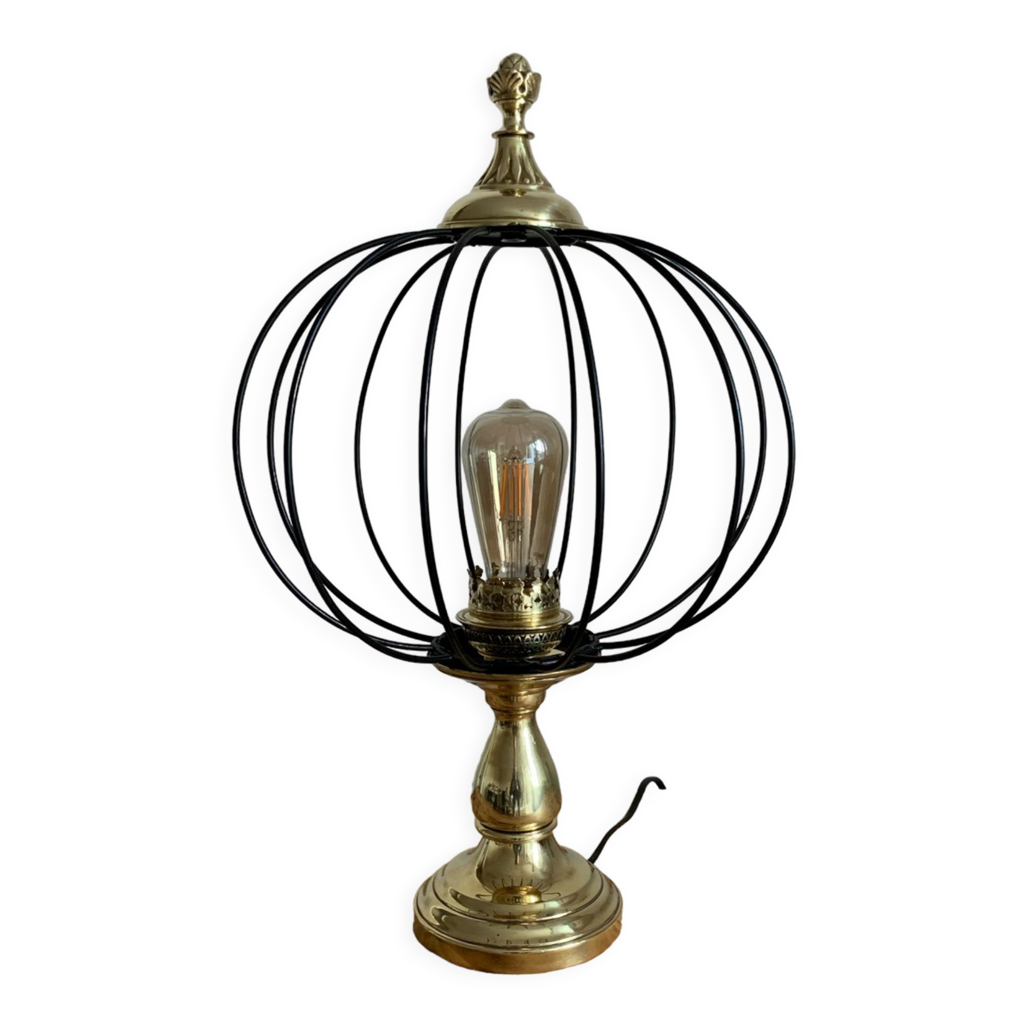 Lampe citrouille