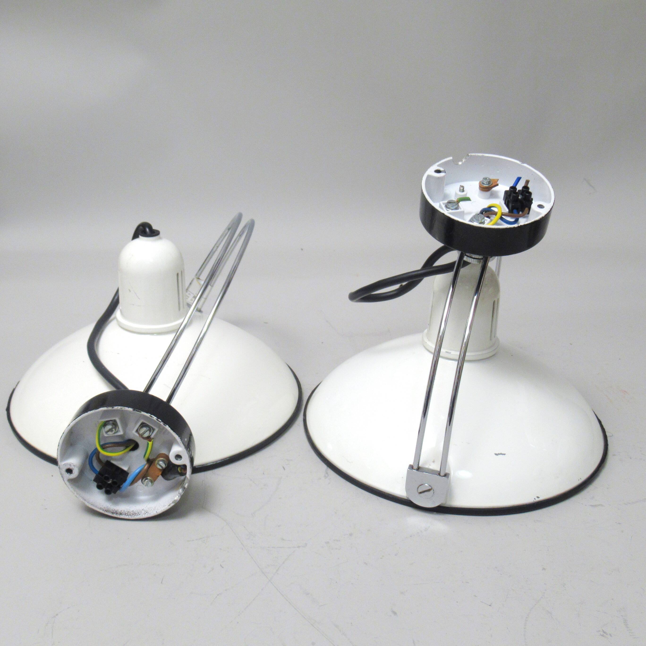 Pair of Luna Bi Philips wall lights from the 70s