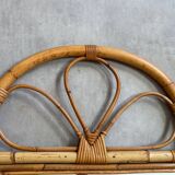 1960s Rattan Mirror France