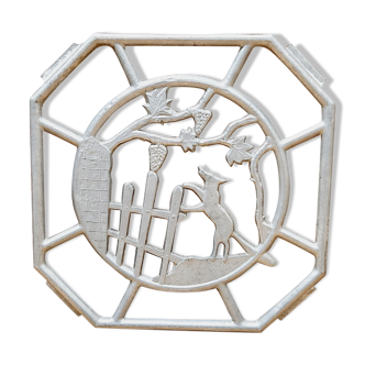 Dessous de plat alu années 50