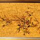 Vintage Venetian fresco, headboard, baroque art