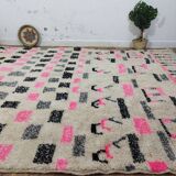 Azilal Berber rug in handmade wool 326 X 250 CM