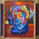Womenoil on canvas by samuel veksler