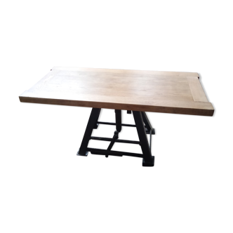 Industrial coffee table