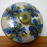 Danish Studio Ceramic Bowl with Lid by Noomi Backhausen for Soholm Stentoj, 1960s