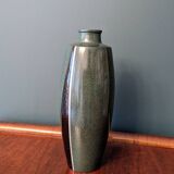 Japanese bronze vase with green patina