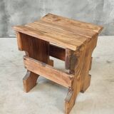 Vintage stool footstool plant table side table