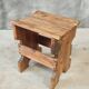 Tabouret repose-pieds vintage table à plantes table d'appoint