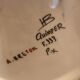 HB Quimper coffee pot with pearl decoration