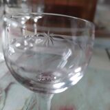 Chiseled liquor glasses