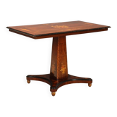 Table en palissandre et acajou - Angleterre fin XIXe siècle