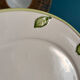 Fruit drainer in earthenware and its Silea plate