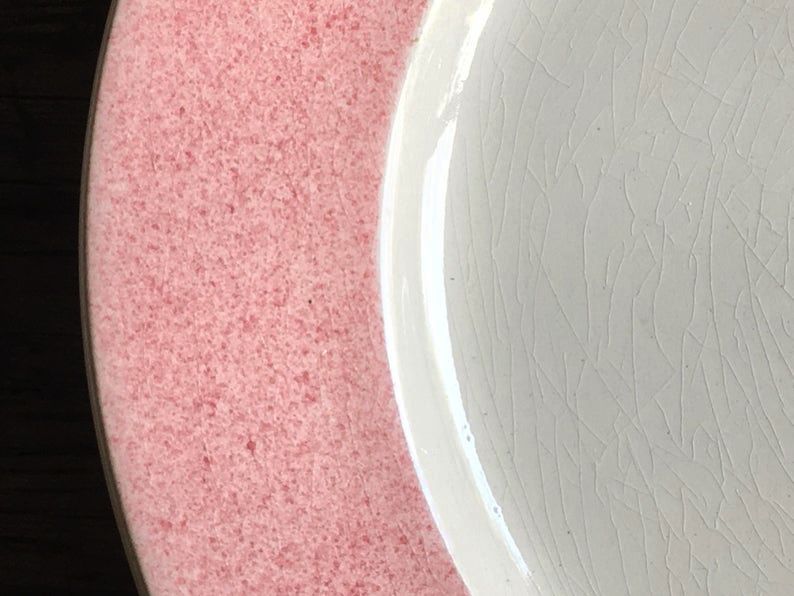 4 flat plates Badonviller, Made in France