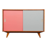 Pink and white chest of drawers by Jiri Jiroutek, model U-452 circa 1960